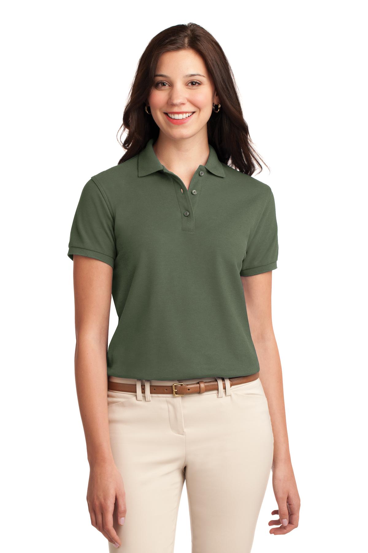 Port Authority Ladies Silk Touch™ Polo Including Klein Logo