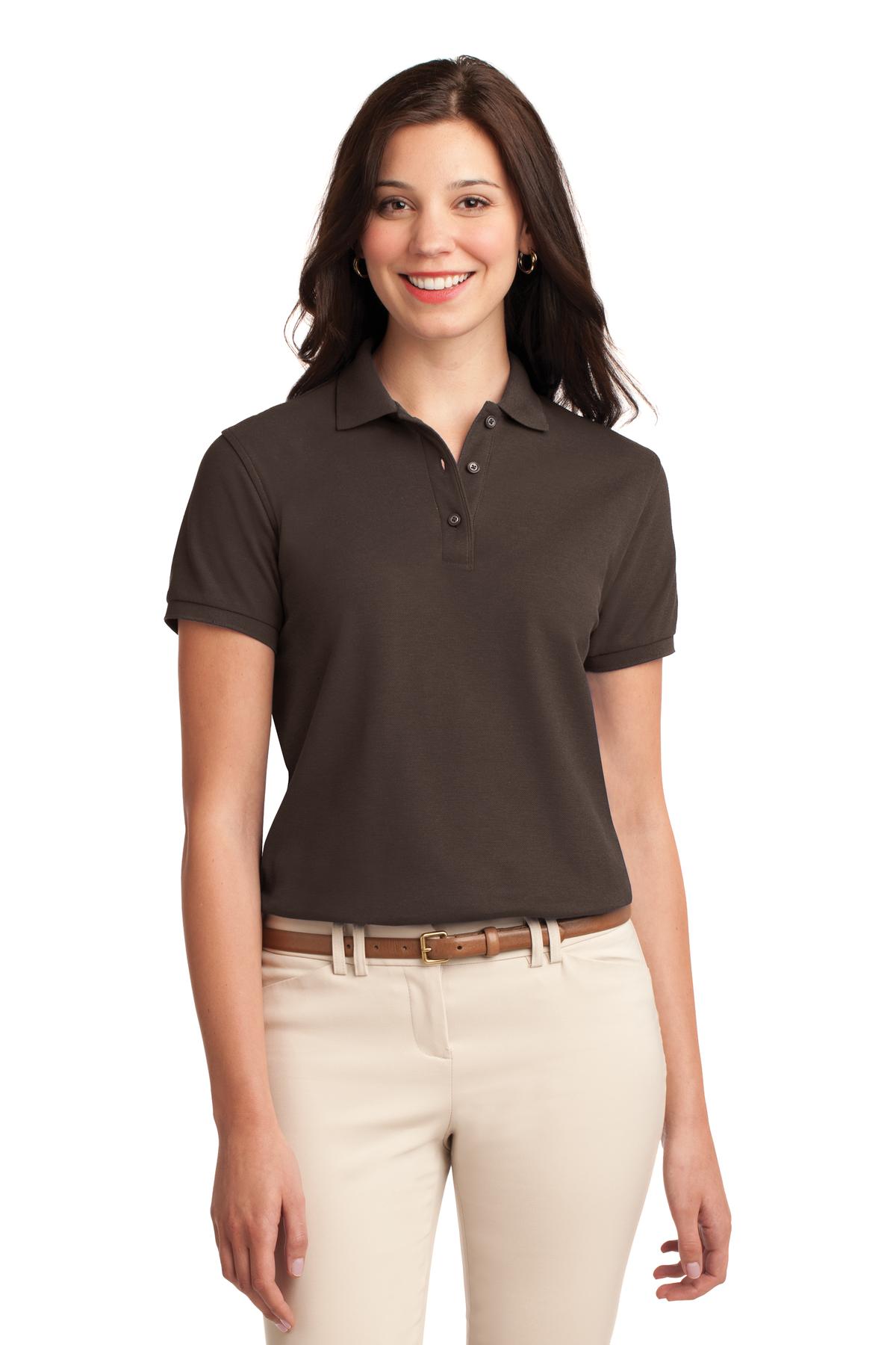 Port Authority Ladies Silk Touch™ Polo Including Klein Logo