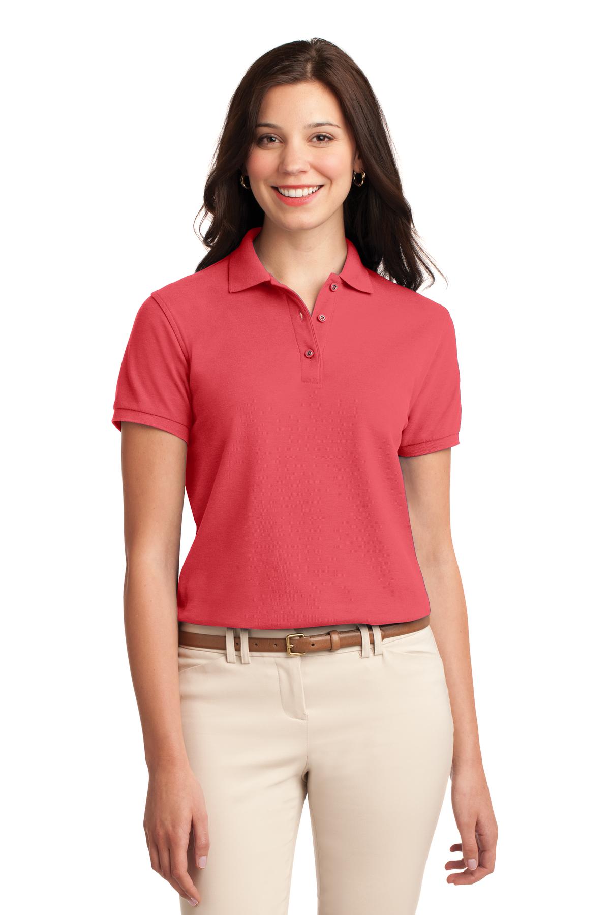 Port Authority Ladies Silk Touch™ Polo Including Klein Logo