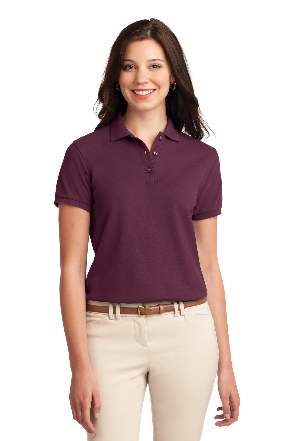 Port Authority Ladies Silk Touch™ Polo Including Klein Logo
