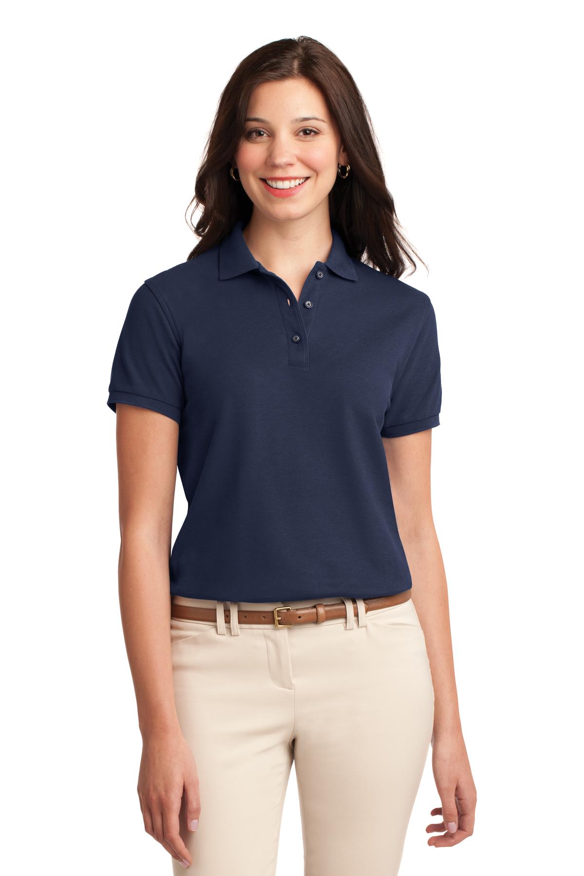 Port Authority Ladies Silk Touch™ Polo Including Klein Logo