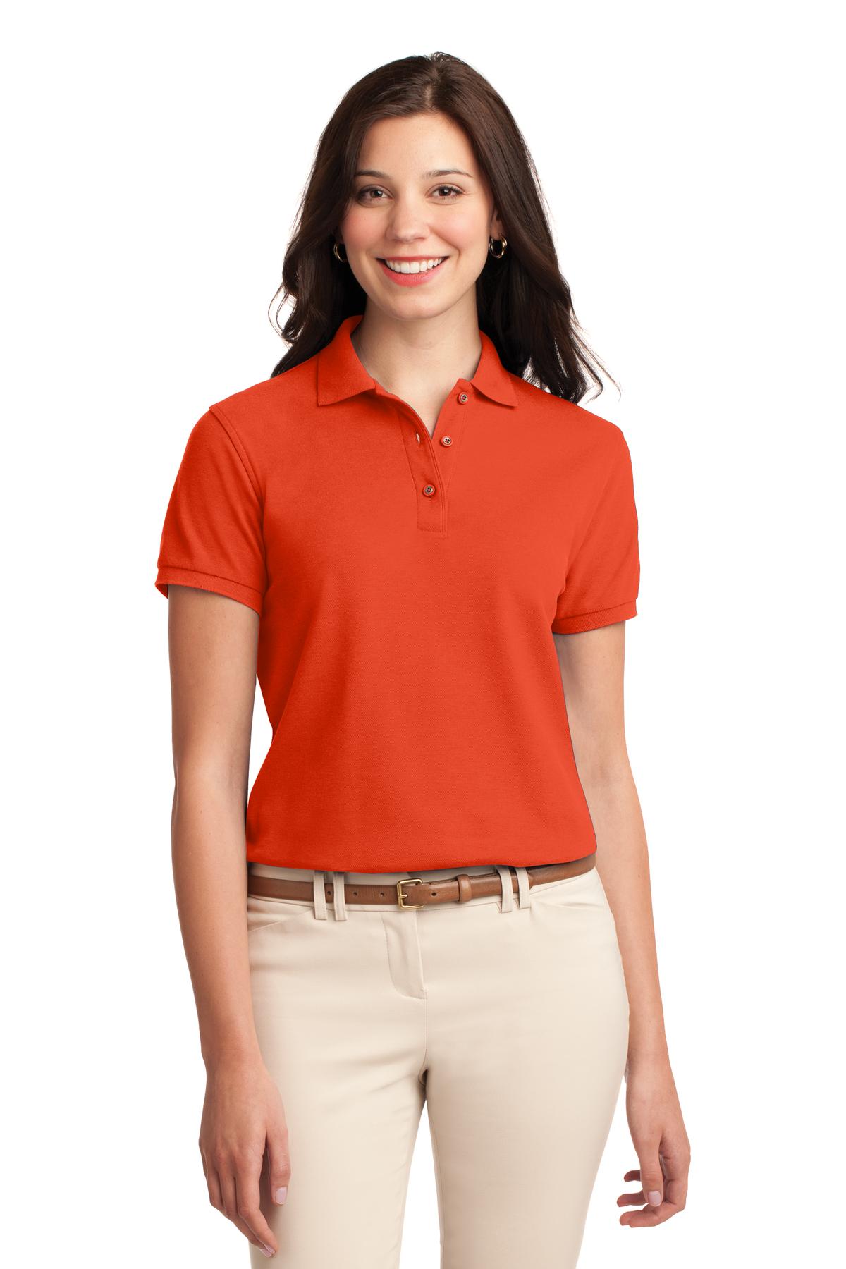 Port Authority Ladies Silk Touch™ Polo Including Klein Logo
