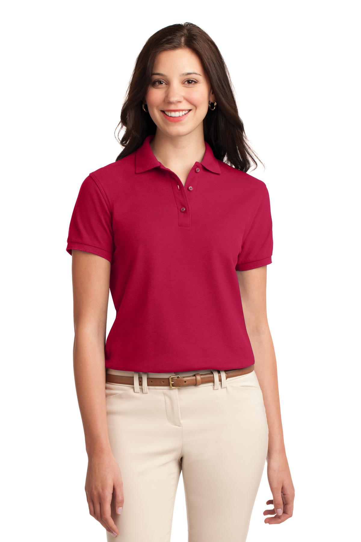 Port Authority Ladies Silk Touch™ Polo Including Klein Logo