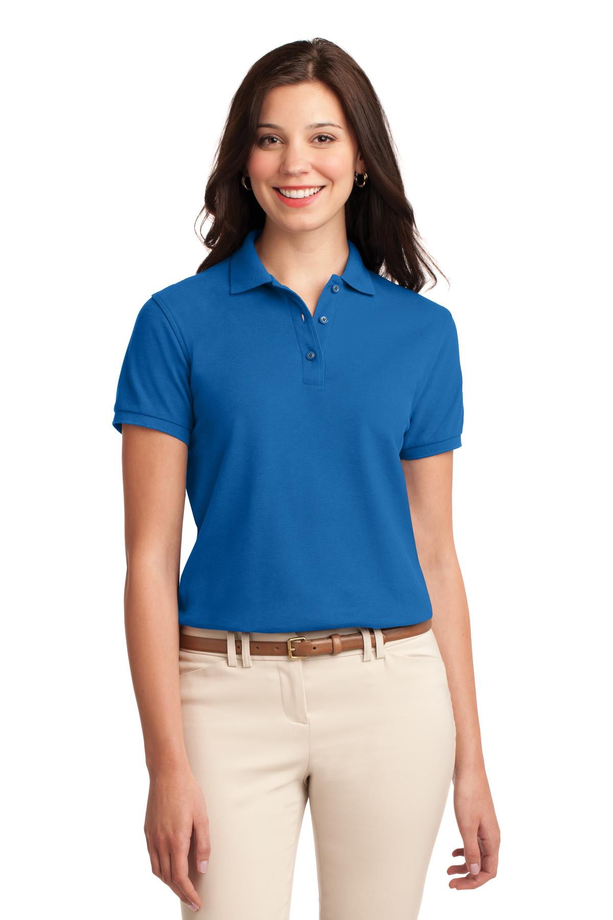 Port Authority Ladies Silk Touch™ Polo Including Klein Logo