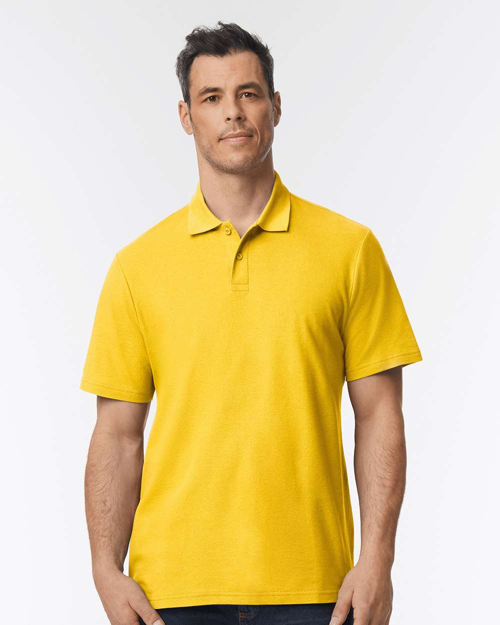 Gildan Men's Softstyle Double Pique Polo Including Klein Logo