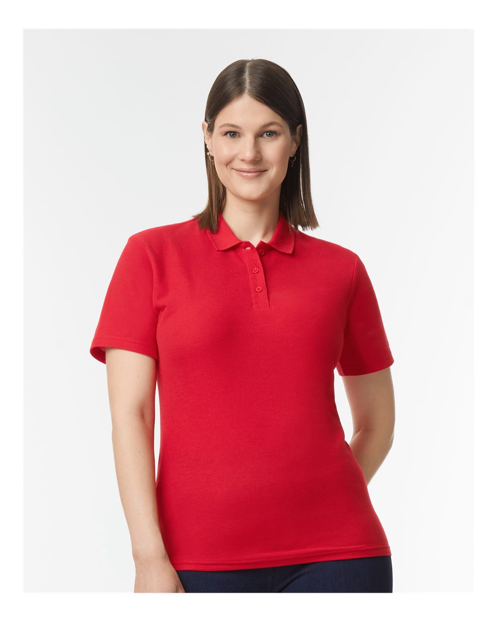 Gildan Softstyle® Women's Pique Polo Including Klein Logo