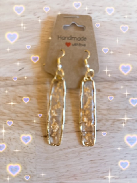 Golden Sparkle Earrings