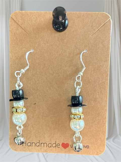 Snowman Earring 4